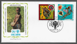 WALLIS AND FUTUNA FDC COVER - 1979 International Year Of The Child SET FDC (FDC79#06) - Storia Postale