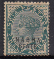 ½a MH Nabha State 1885-1897, SG14, British India  - Nabha