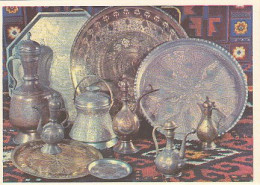 AK 182552 UZBEKISTAN - Bukhara - Contemporary Chased Copper Articles - Uzbekistan