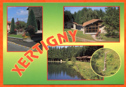 88 XERTIGNY Multivues Faisanderie , Chalets Etangs Bois Beaudoin Carte Vierge TBE - Xertigny