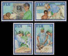 Fidschi 2002 - Mi-Nr. 1018-1021 ** - MNH - Herzoperation - Fiji (...-1970)