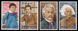 Fidschi 2005 - Mi-Nr. 1132-1135 ** - MNH - Albert Einstein - Fiji (...-1970)