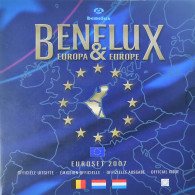 Benelux, 3x 1 Ct. - 2€ + Token, Euro Set, 2004, FDC, FDC - Belgique