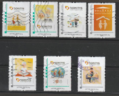 MONTIMBRAMOI DOMITYS RESIDENCES SENIORS X 8 OBLITERE.....  7P - Used Stamps