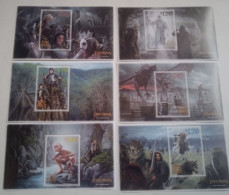 NEW ZEALAND 2022 Lord Of The Rings: The Two Towers 20th Anniv., Set Of 6 MNH - Unused Stamps