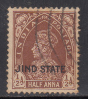 ½a Used Jind State 1941-1943, KGVI Series, British India, SG128 £3.5 - Jhind