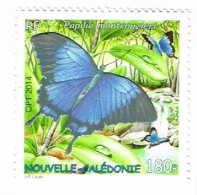 Nouvelle Caledonie Caledonie YT 1231 Papillon Bleu Montrouzieri Papier Gaufre Thermogravure Original Neuf BE - Booklets