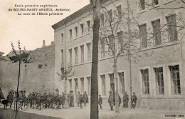 07 Ardèche Très Beau Plan BOURG SAINT ANDEOL La Cour Ecole Primaire - Bourg-Saint-Andéol