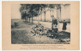 CPA - Voiturettes Porte-brancard Démontables Pour Le Transport Des Blessés - War 1914-18