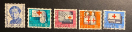 Schweiz Pro Patria 1963 Rotes Kreuz  Mi.  775 - 779  Gestempelt/o - Used Stamps