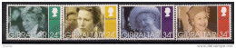 1996 Gibraltar Mi. 756-8 Used Europa: Berühmte Frauen. - 1996