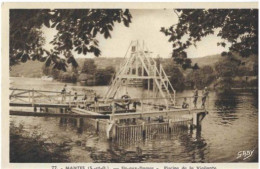 78 MANTES . ILE  AUX  DAMES . PISCINE DE LA VIGILANCE - Mantes La Jolie