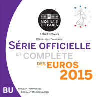 FRANCE - Coffret BU (8 Pièces) Série Monnaies Euro France 2015 - France