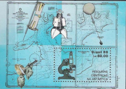 Scienific Researchers In Antrctica, MS, 1988, HMD-F - Arktis Expeditionen