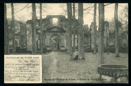 CPA - Carte Postale - Belgique - Ruines De L'Abbaye De Villers - Entrée Du Palais Abbatial (CP23777) - Villers-la-Ville