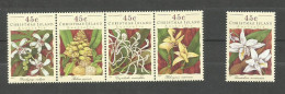 Christmas Island N°405 à 409 Neufs** Cote 7.50€ - Christmas Island