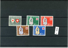 Schweiz 5 Lose U.a. 194-196 197 (Zugabe) - Collections