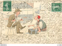 (PM) Illustrateur CHAGNY Le Cireur, Ciri M'Siou ? Zut ! 1908 - Chagny