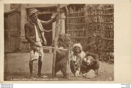 (DE) CALCUTTA A BHALU WALLAH. Performing Bears Dresseur D'Ours 1935 (léger Pli Coin Gauche)... - Inde