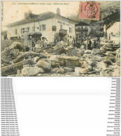 WW 73 BOZEL. L'Hôtel Des Alpes Après La Catastrophe De 1904 - Bozel