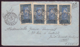 Dahomey, Enveloppe Du 21 Septembre 1942, De Cotonou Pour Saint-Amand ( Côte 33.30€ ) - Andere & Zonder Classificatie