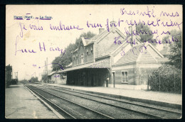 CPA - Carte Postale - Belgique - Haren ( Nord ) - La Gare (CP23779OK) - Ferrovie, Stazioni