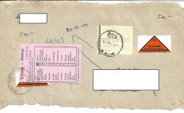 1615b: Österreich- ATM Ausgabe II Aus 1988: Briefstück Mit Echtgelaufener 29.00 ÖS - Timbres De Distributeurs [ATM]