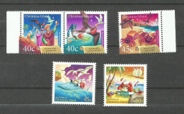 Christmas Island N°480 à 482, 519, 520 Neufs** Cote 6.50€ - Christmas Island