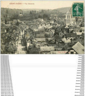 76 SAINT SAENS. Vue Sur La Ville 1910 - Saint Saens