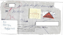 1615k: Österreich- ATM Ausgabe II Aus 1988: Briefstück Mit Echtgelaufener 29.00 ÖS - Machine Labels [ATM]