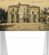 WW 63 LEZOUX. Hôtel De Ville. Belle Carte Toilée 1912 - Lezoux