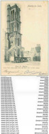 78 MANTES-LA-JOLIE. Tour Saint-Maclou 1902 Avec Marchands - Mantes La Jolie