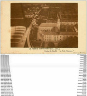 78 LE MESNIL SAINT-DENIS. Pension Le Petit Moussereau Vue D'avion 1927 - Le Mesnil Saint Denis