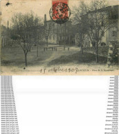 WW 07 LE POUZIN. Place De La République 1907. Carte Légèrement Gondolée - Le Pouzin