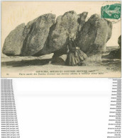 DOLMENS ET MENHIRS. 22 Pierre Sacrée Des Druides Donnant Aux Femmes Stériles Le Bonheur D'être Mère1918 - Dolmen & Menhire