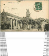 95 DEUIL LA BARRE. L'Eglise 1923 - Deuil La Barre