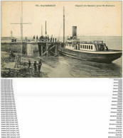 44 PAIMBOEUF. Bâteaux Et Navires. Départ Pour Saint Nazaire 1907 - Paimboeuf