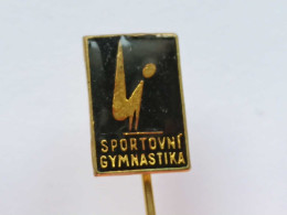 BADGE Z-51-9 - GYMNASTIC CZECHOSLOVAKIA, GYMNASTIQUE - Athlétisme