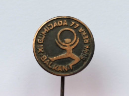 BADGE Z-51-9 - GYMNASTIC, GYMNASTIQUE GUMIJADA BALKAN, SUVA REKA - Atletiek