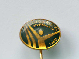 BADGE Z-51-10 - GYMNASTIC CZECHOSLOVAKIA, GYMNASTIQUE, SPARTAKIADA - Atletica