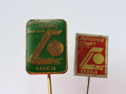 BADGE Z-51-10 - MACEDONIA SPORT - Leichtathletik