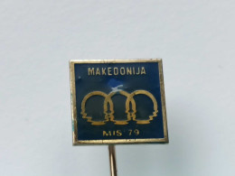 BADGE Z-51-10 - MEDITERRANEAN GAMES, JEUX MÉDITERRANÉENS SPLIT 1979, CROATIA - Atletismo