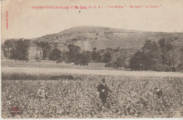 (10) LANDREVILLE (468h) "La Salière" Au Fond, "Le Sachot"+ Cachet Militaria "87e Rgt Infanterie Détachement Landreville" - Sonstige & Ohne Zuordnung