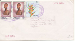 Jamaica Cover Sent Air Mail To England 9-11-1987 - Jamaica (1962-...)