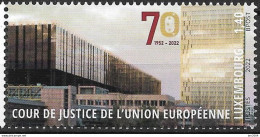 2022 Luxemburg Mi.2324  **MNH 70 Jahre Europäischer Gerichtshof (EuGH) - Ungebraucht