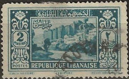 LEBANON 1930 Views - 2p. - Blue (Tripoli) FU - Lebanon