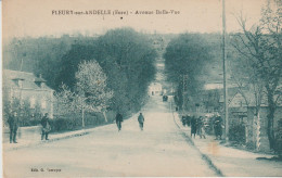 (27) FLEURY-sur- ANDELLE. Avenue Belle-Vue (Stand-pub "Bières De L'Ouest E. MORIZOT") - Autres & Non Classés