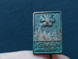 BADGE Z-74-1 - ALPINISM, Mountain, Mountaineering, IGMAN, BOSNIA, MRAZISTE - Alpinism, Mountaineering