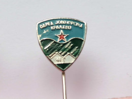 BADGE Z-74-2 - ALPINISM, Mountain, Mountaineering, KRALJEVO, SERBIA - Alpinism, Mountaineering