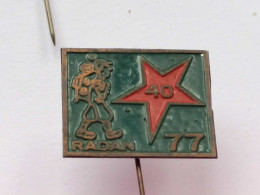 BADGE Z-74-2 - ALPINISM, Mountain, Mountaineering, RADAN, YUGOSLAVIA - Alpinismo, Escalada